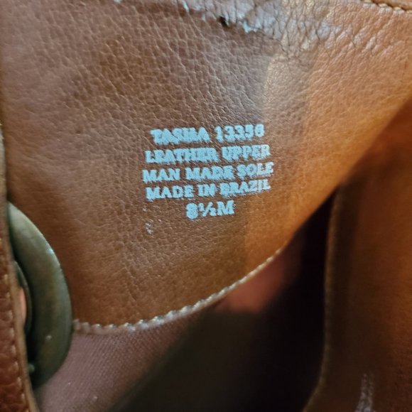 Matisse "Tasha" Cigar Brown Heeled Boots  Grommet/Pull tabs Size 8.5 - Picture 9 of 14